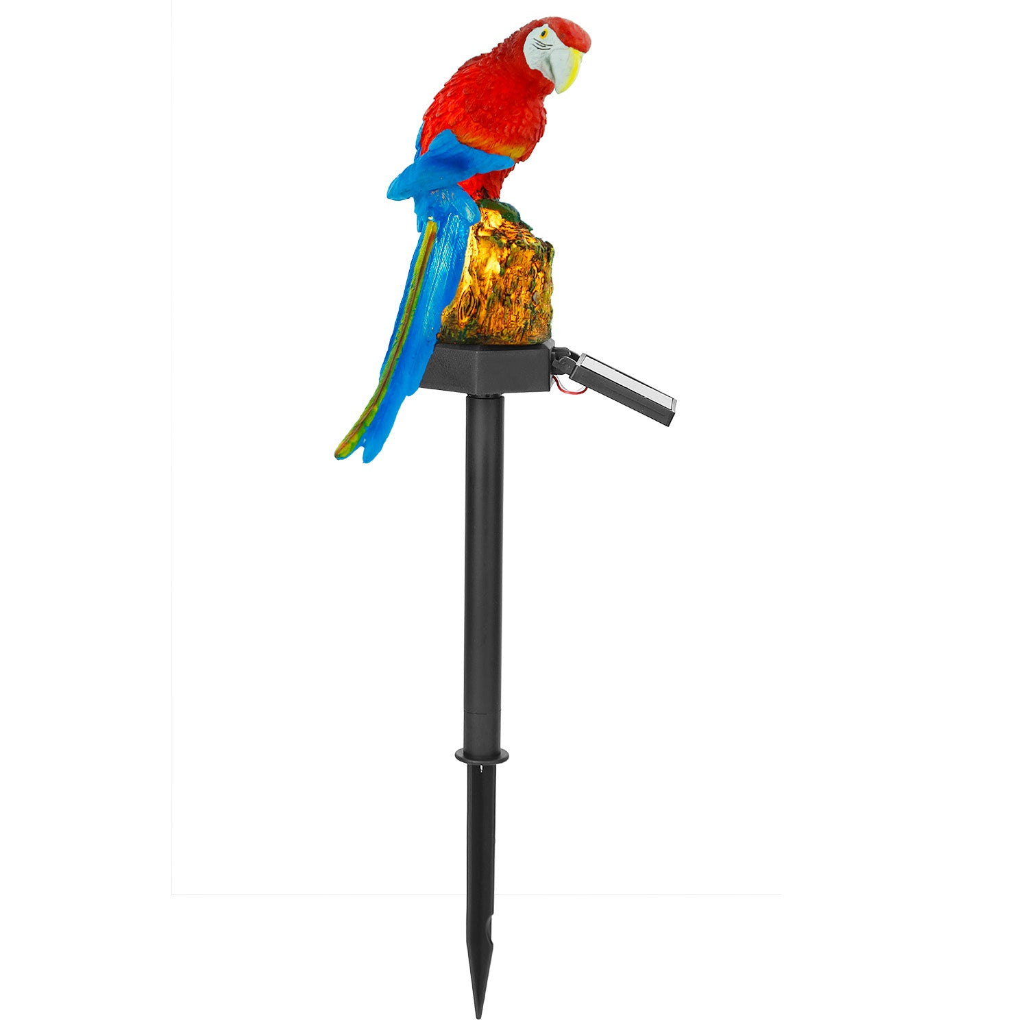 1Pc Solar Powered Parrot Garden Light IP65 Waterproof LED Parrot Landscape Lamp Decorative Lawn Lights For Yard Driveway Walkway Patio