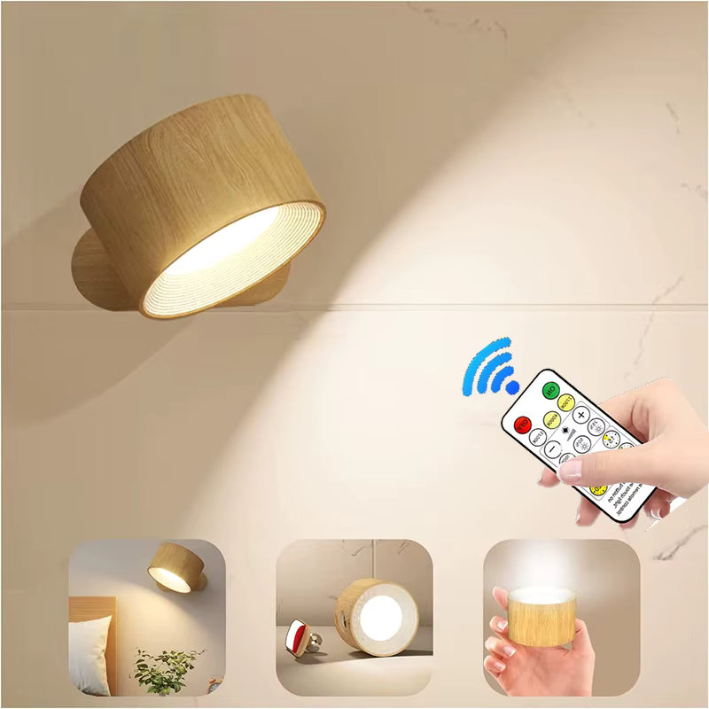 USB Rechargeable Wall Lamp LED